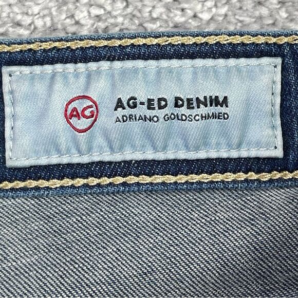Ag Adriano Goldschmied Farrah Jeans Women’s 26 Blue Skinny High Rise Dark Denim - Picture 5 of 14